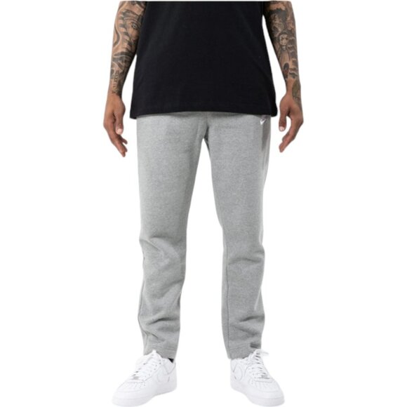 Nike Club Men's Size 2XL Sweatsuit Fleece Tracksuit Heather Grey Matching Set - Picture 6 of 9